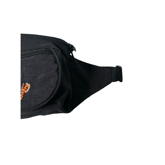 VTG Walt Disney World Character Spell Out Black Fanny Pack Mickey Embroidered - Picture 5 of 16